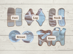 Castor Oil Packs - Leg/neck/feet/breast/knee