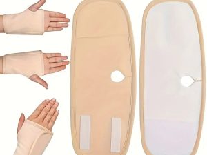 Hand castor oil wrap